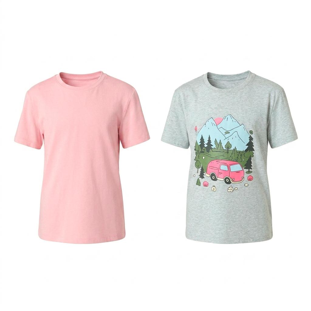Mondetta Set de Camisetas para Niña 2 Unidades