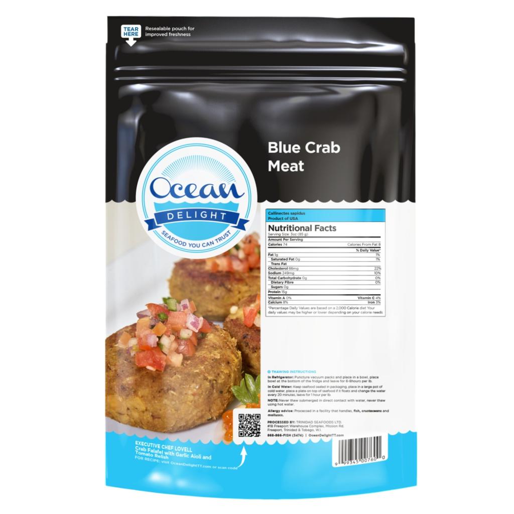 Ocean Delight Frozen Blue Crab Meat