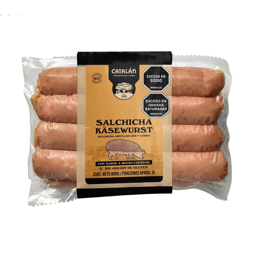 Catalan Mixed Beef and Pork Sausages with Cheddar Cheese Flavor 800 g / 1.76 lb