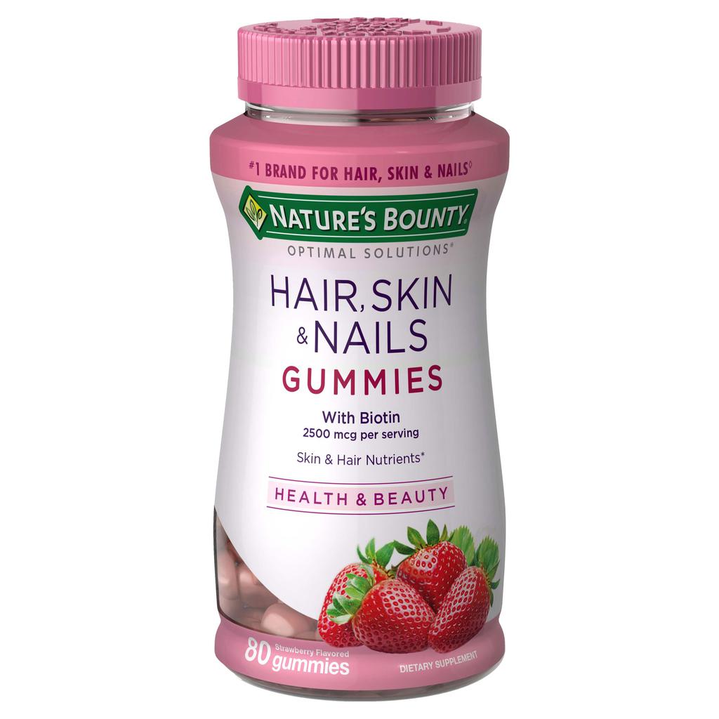 Nature's Bounty Hair Skin and Nails 80 Gummies