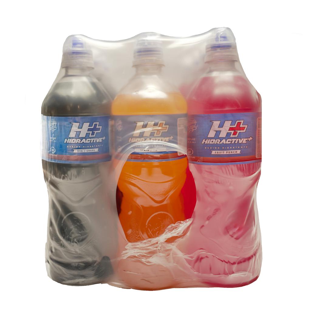 Hidractive Bebida Hidratante Sabor Uva, Naranja y Fruit Punch8.5 LT