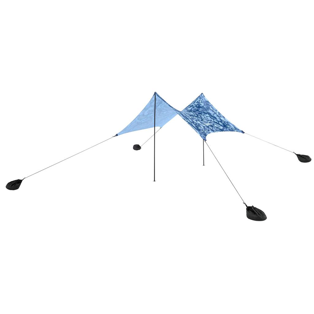 Bestway Outdoor Beach Canopy for 4 People 210.82 cm x 210.82 cm x 198.12 cm / 83" x 83" x 78"