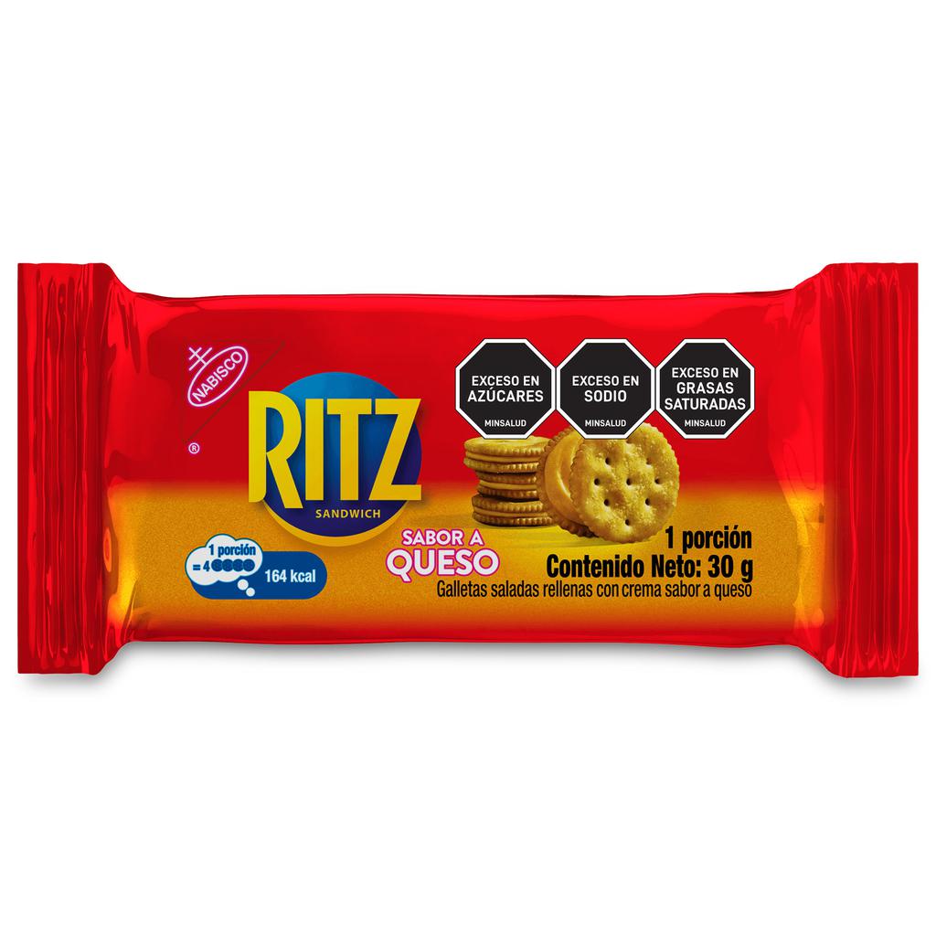 Ritz Galletas Sabor a Queso 3 Unidades / 180 g / 6.3 oz