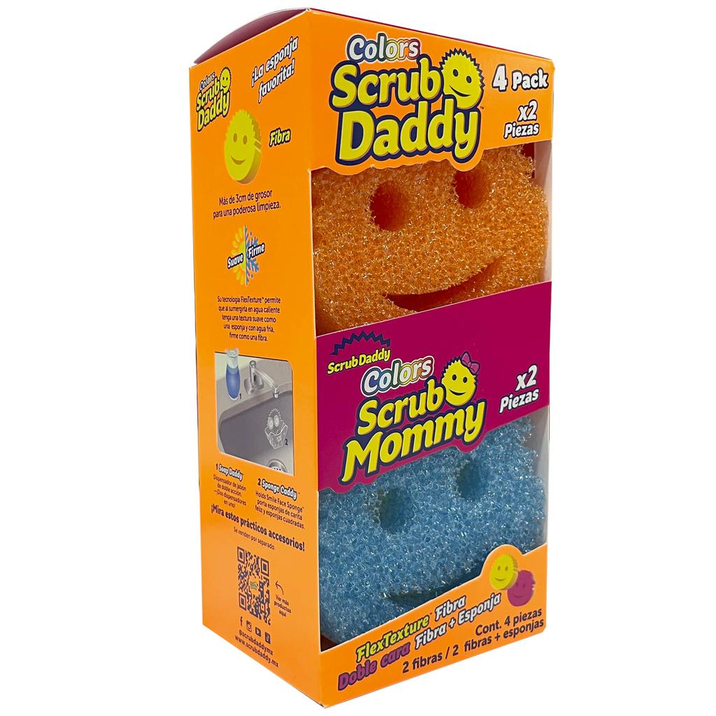 Scrub Daddy Fibra de Limpieza 4 Unidades