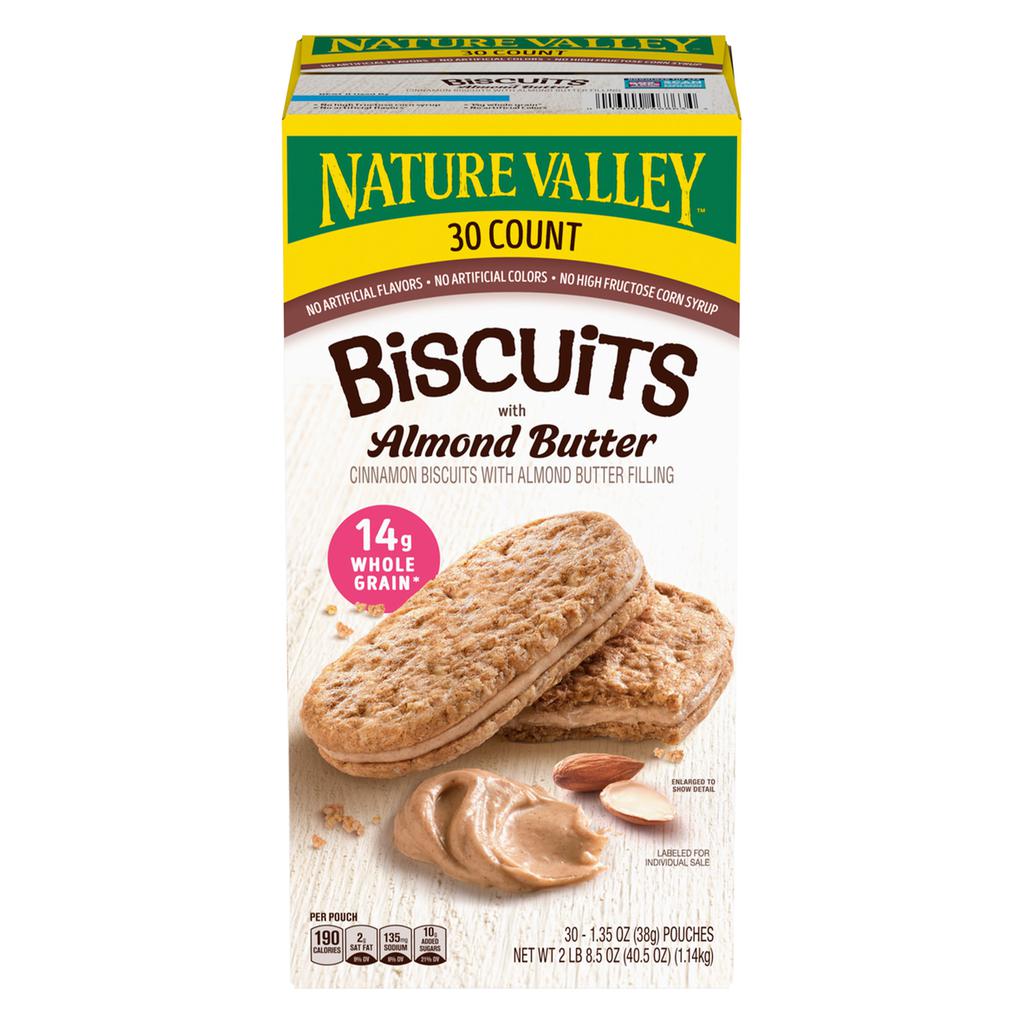 Nature Valley Cinnamon Biscuits with Almond Butter Filling 30 Units 38 g / 1.35 oz