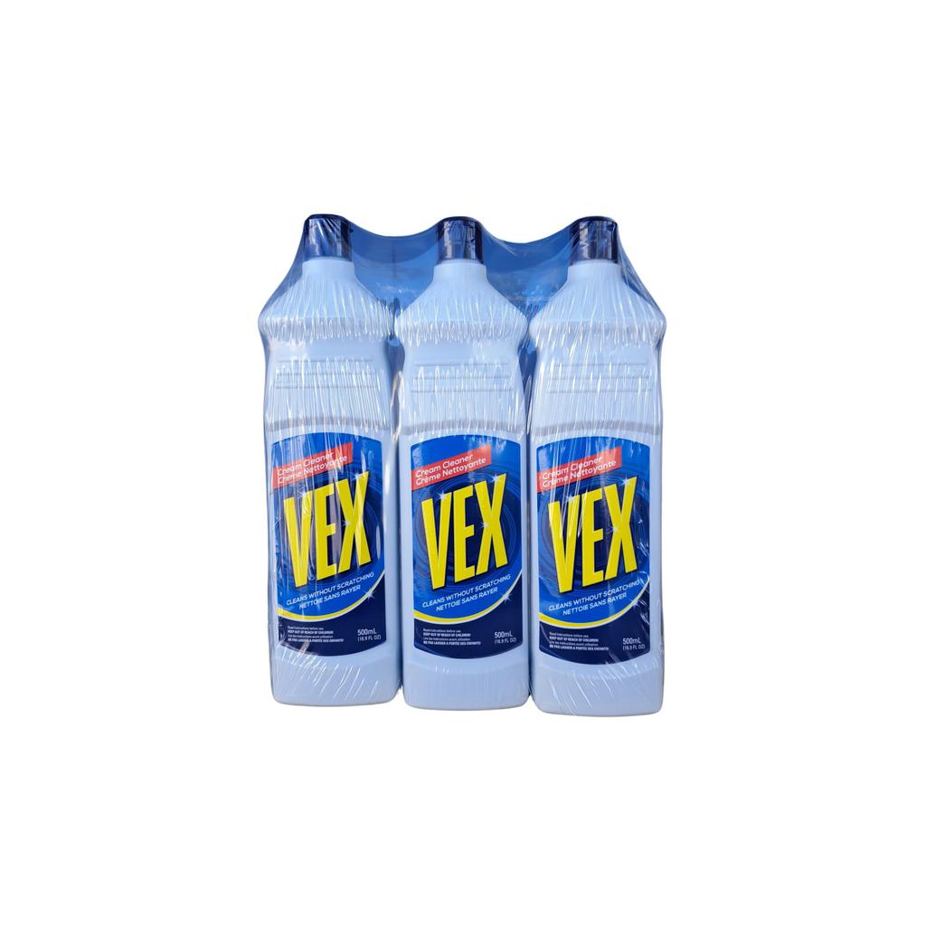 Vex Cream Cleaner 3 Units / 500 mL / 16.9 oz