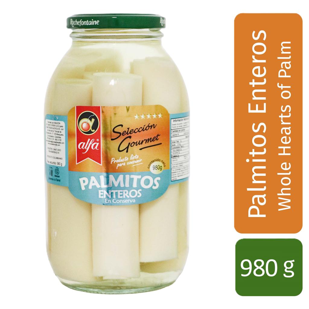 Alfa Palmitos Enteros 980 g / 20.4 oz