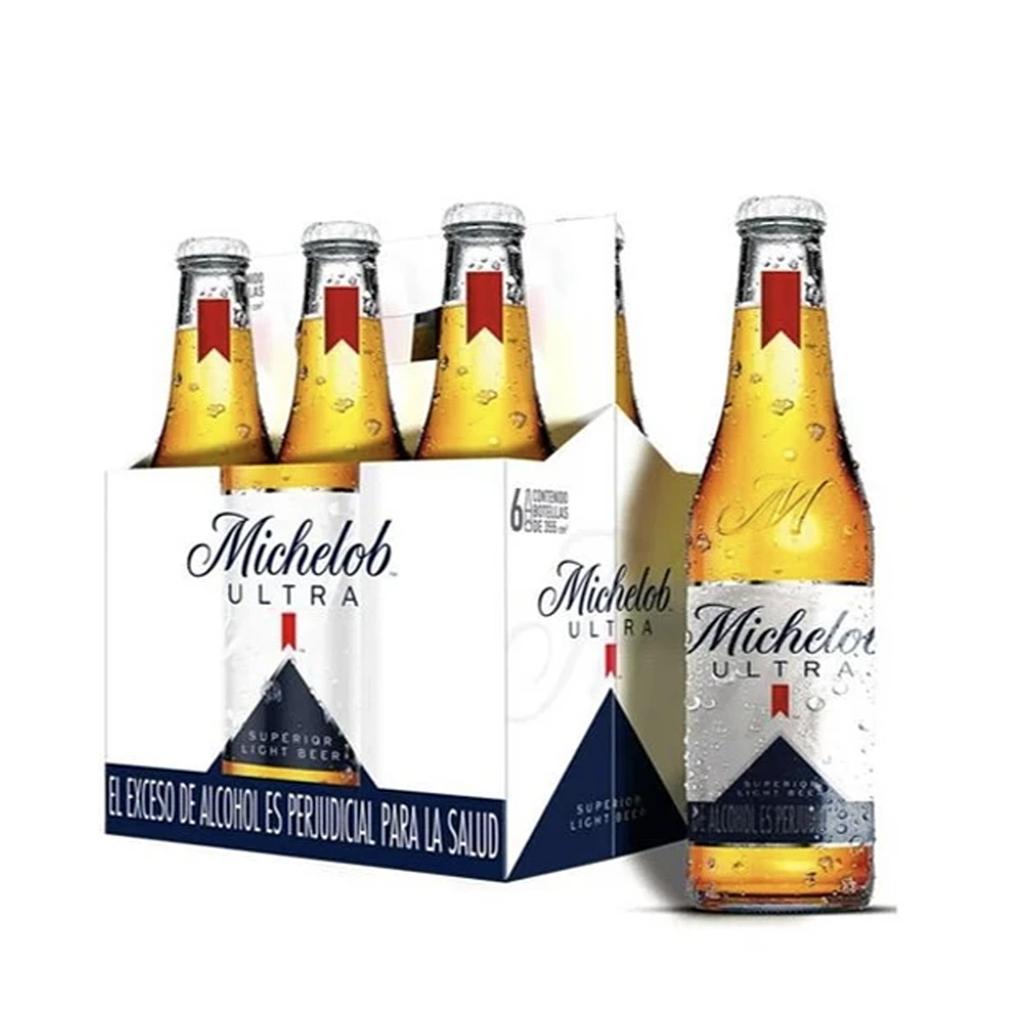 Michelob Cerveza Ultra en Botella 6 Unidades2.13 LT