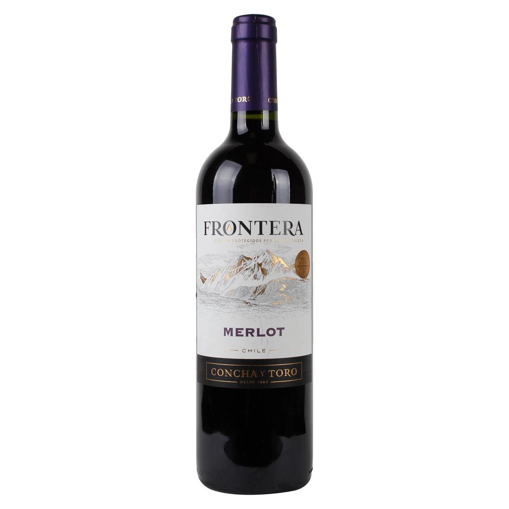 Frontera Merlot Red Wine 750 mL / 25.36 oz