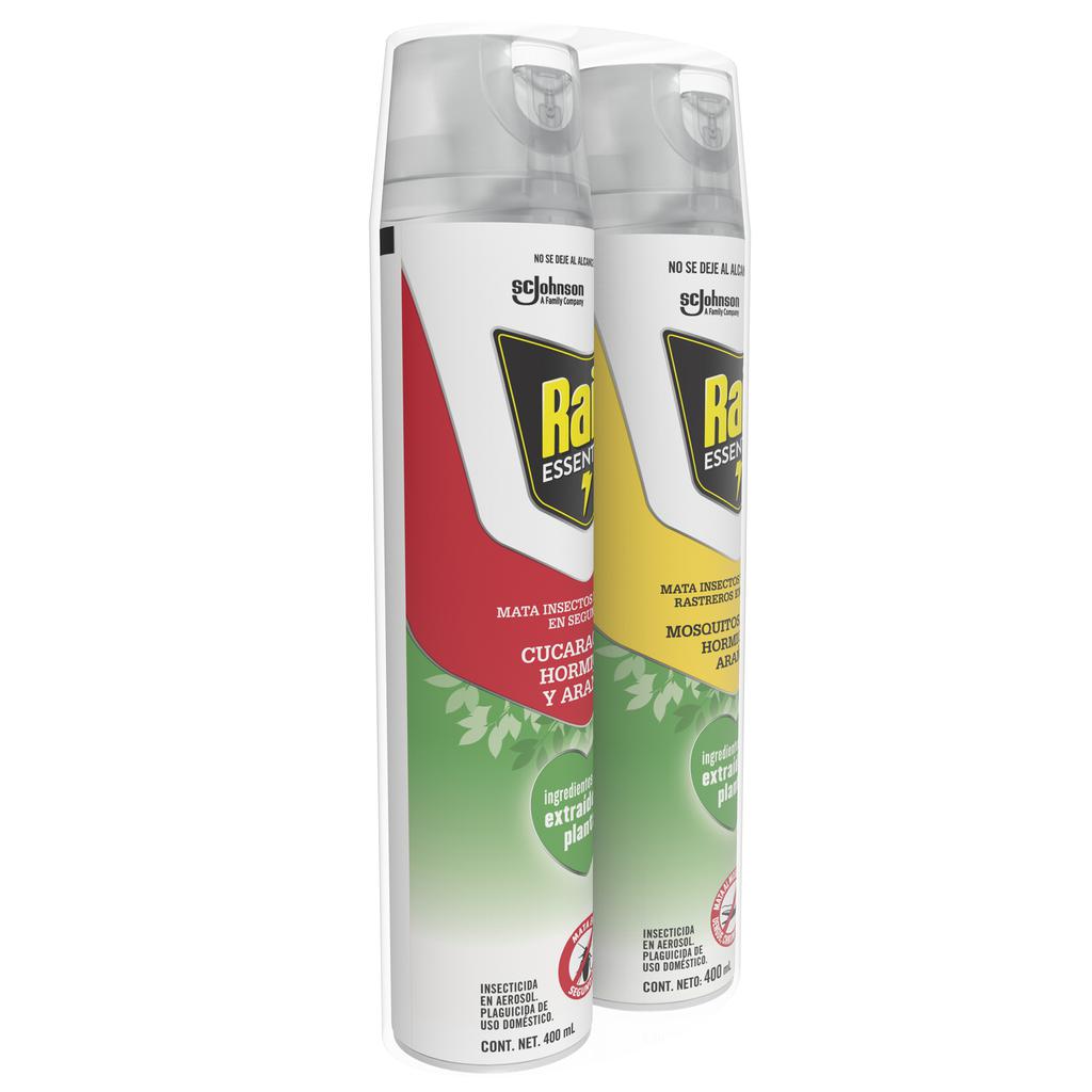 Raid Essentials Insect Killer Assorted 2 Units / 400 mL Insect Control | PriceSmart
