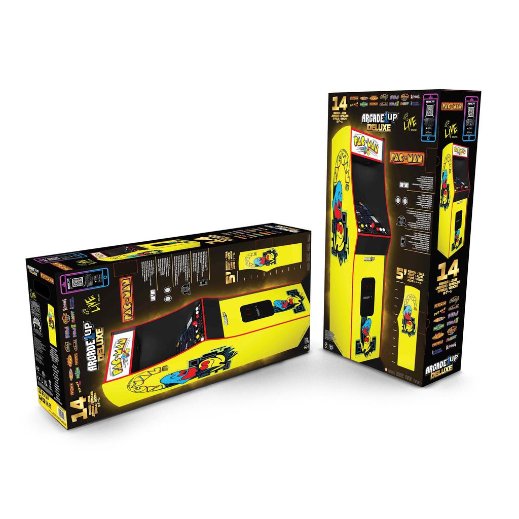 Arcade1UP Máquina de Arcade Pac-Man con 14 Juegos Consolas de
