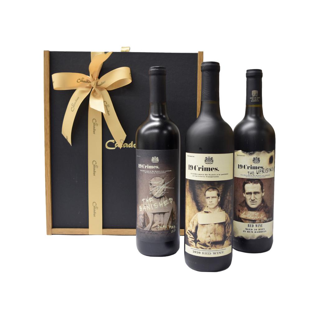 19 Crimes Estuche de Regalo 3 Unidades / 750 mL