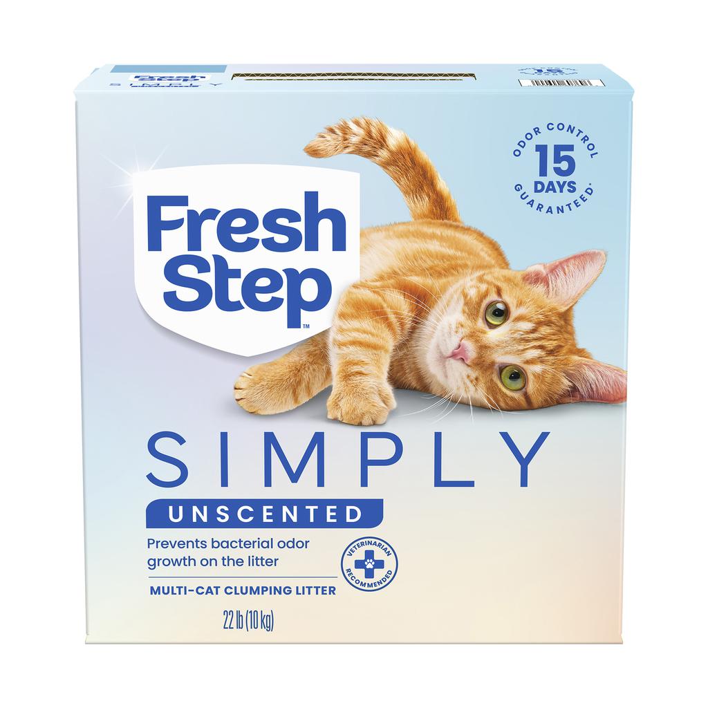 Fresh Step Unscented Clumping Cat Litter 10 kg / 22 lb