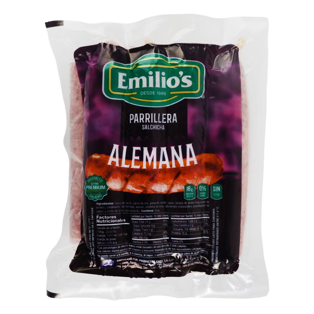 Emilio's Salchicha Alemana8 UND