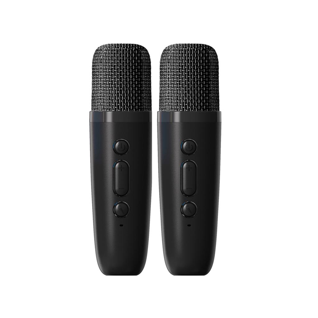 Mise à niveau Karaoké Machine avec 2 Microphone Karaoké pour Enfants Adultes Microphone Karaoké Enfant avec 5 LED & 12 Effets Voix Cadeau Anniversaire Noël Cadeau Jouet Fille 3-18 Ans