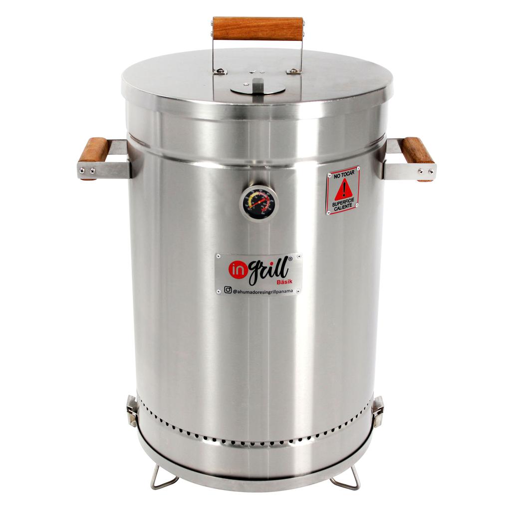 In Barrel Smoker Stainless Steel Grill 48 cm / 18.89″