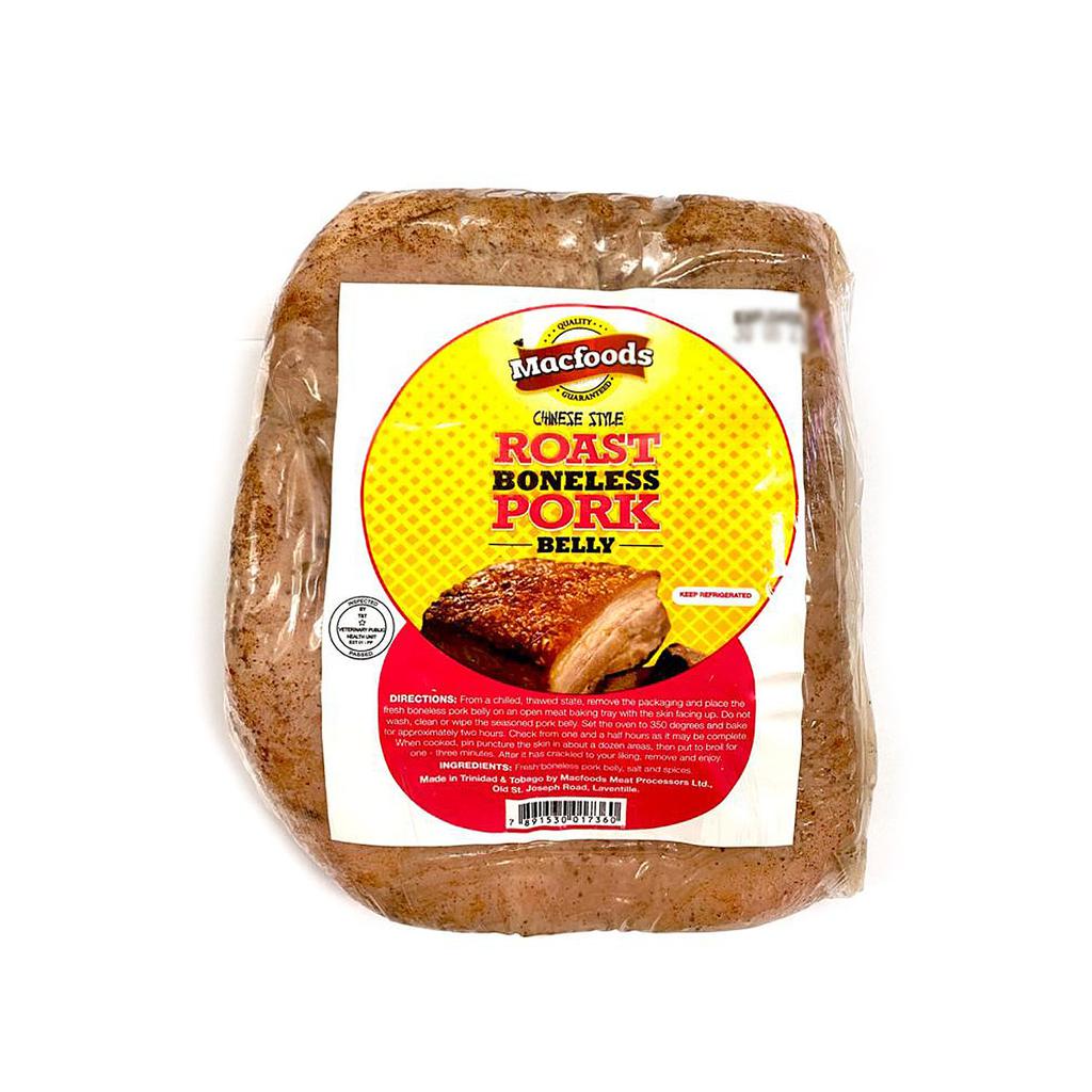 Macfoods Roast Boneless Pork Belly