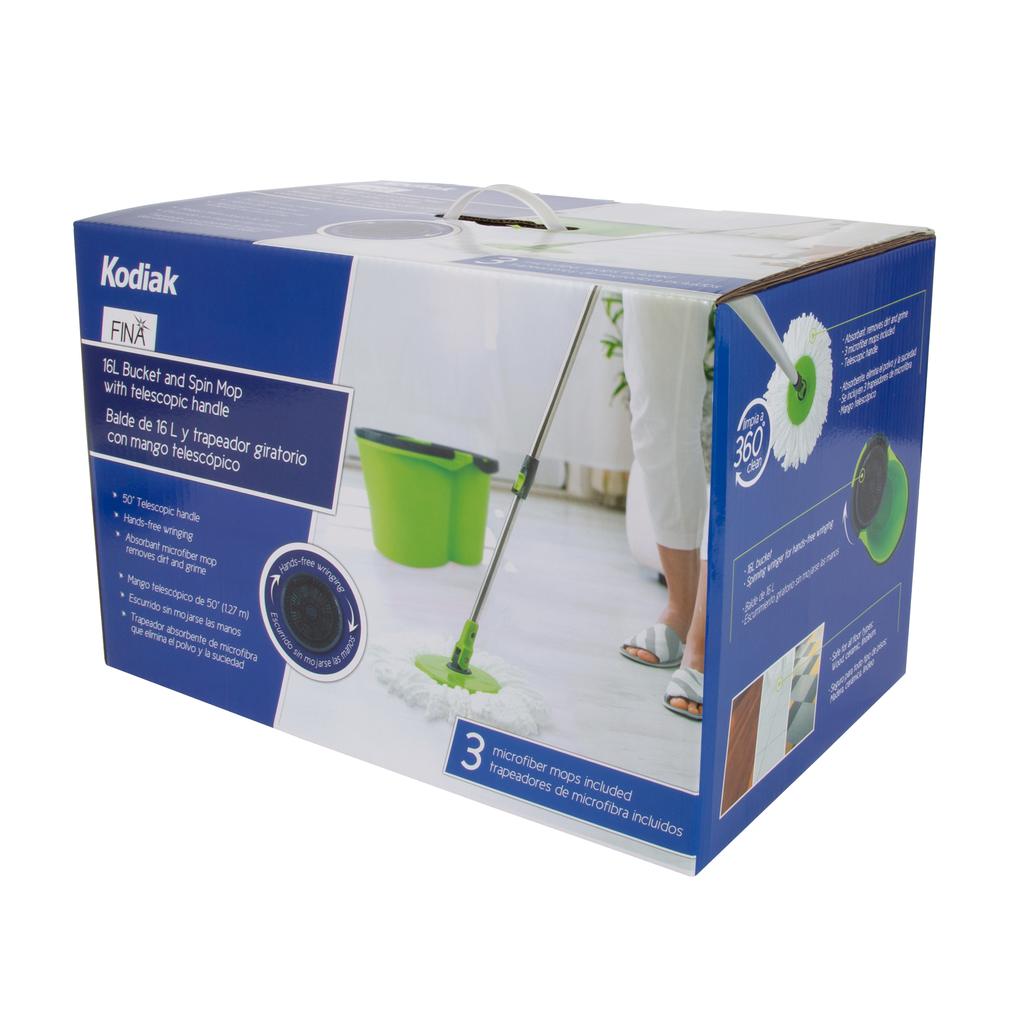 Kodiak Bucket and Mop 5 Pieces Set All Purpose Cleaners