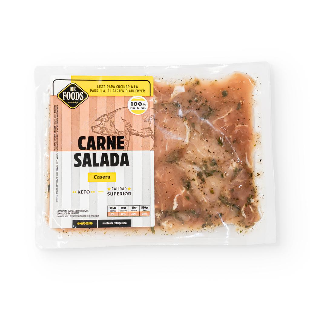 Mr Foods Carne de Cerdo Salada Fresca Bolsa3 LB