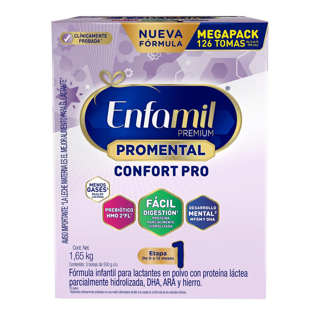 Enfamil Confort Premium Formula Infantil en Polvo Etapa 1 Promental 1.65 kg / 3.6 lb