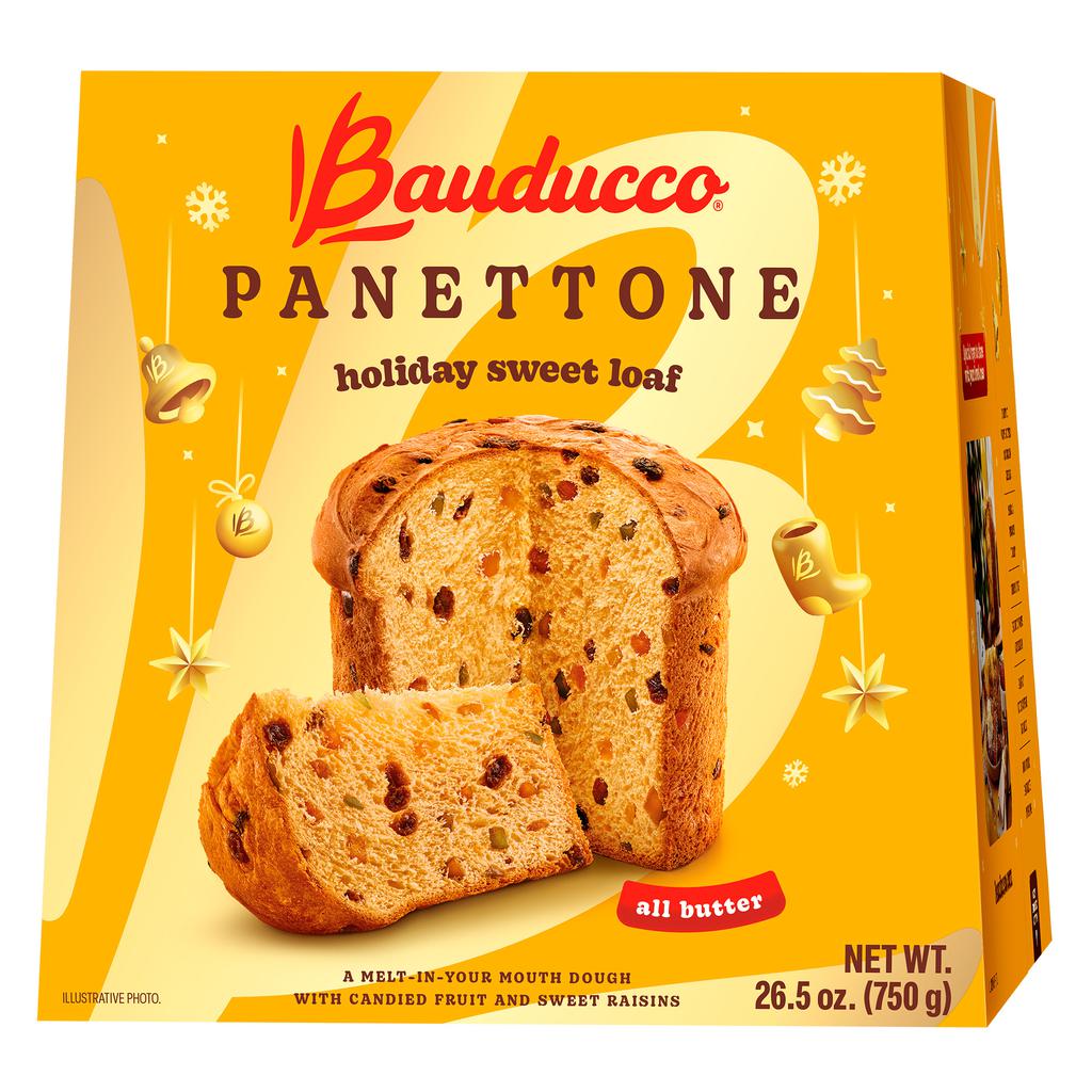 Bauducco All Butter Panettone with Candied Fruits and Raisins 750 g / 26.5 oz