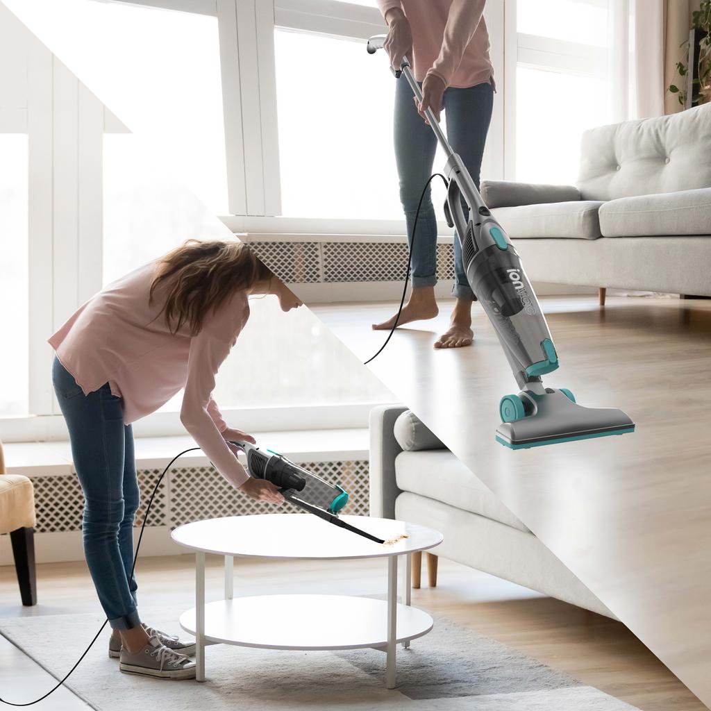 IONVAC Aspiradora Zip Vac Vertical 3 en 1 Aspiradoras y cuidado de