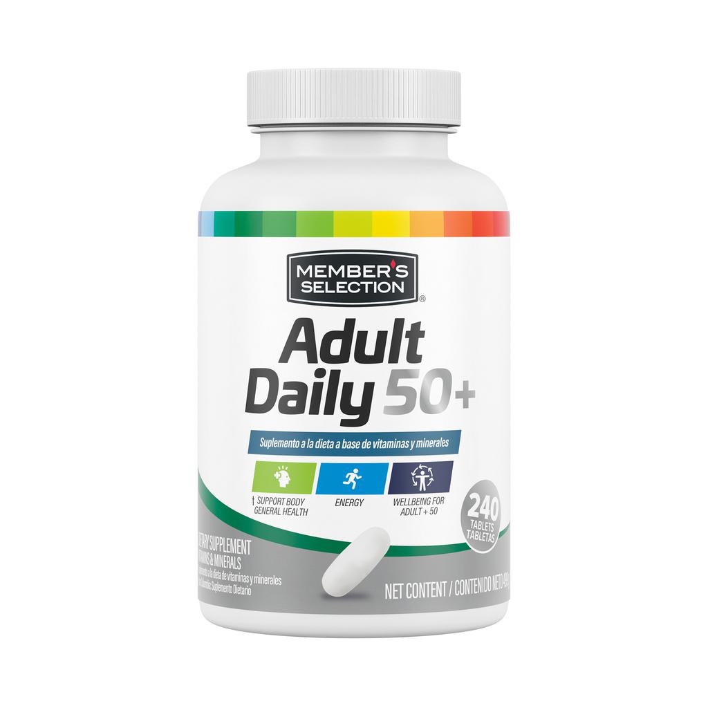 Member's Selection Adult Daily Multivitamin Dietary Supplement 50 + 499 g / 17.6 oz