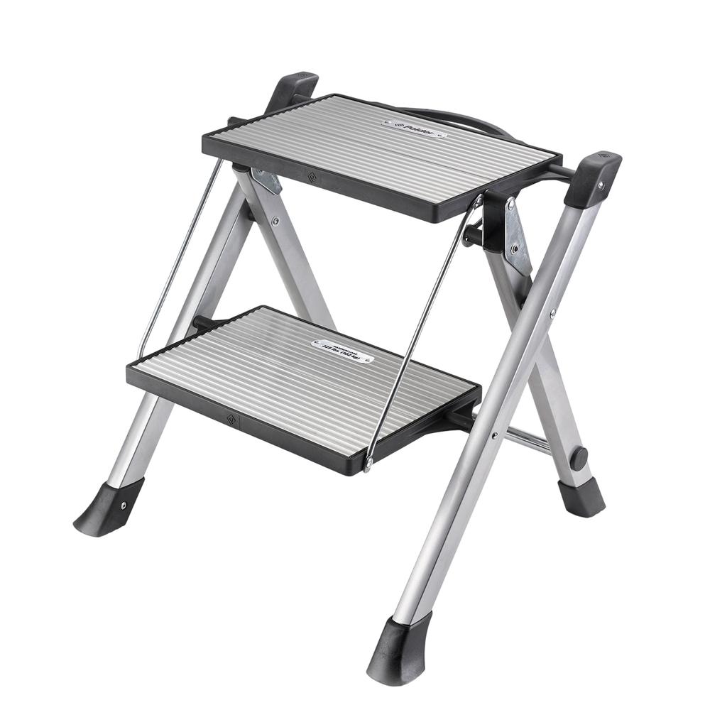 Polder 2-Step Folding Step Ladder with Easy-Fold Closure