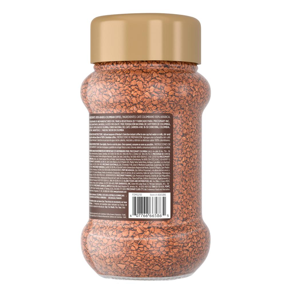 Member's Selection Freeze Dried Instant Coffee 320 g / 11.2 oz