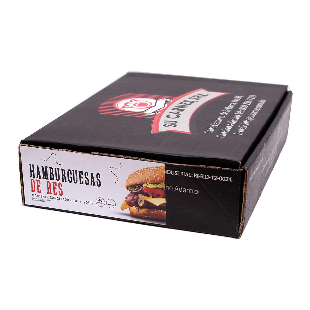 Su Carne Hamburguesa de Res10 LB