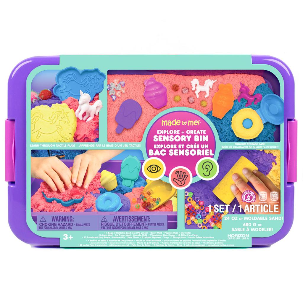 Made by Me Sensory Play Set with Moldable Kinetic Sand