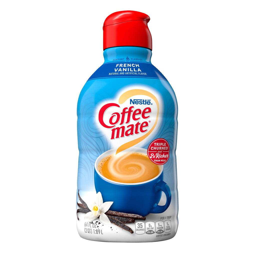 Nestlé French Vanilla Flavored Coffee Cream 1.89 L / 64 oz