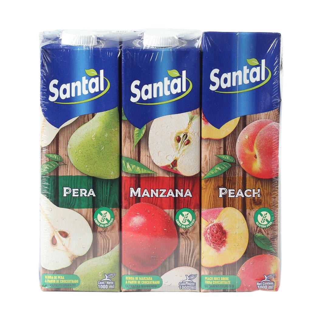 Santal Nectares Surtidos 6 unidades6 LT