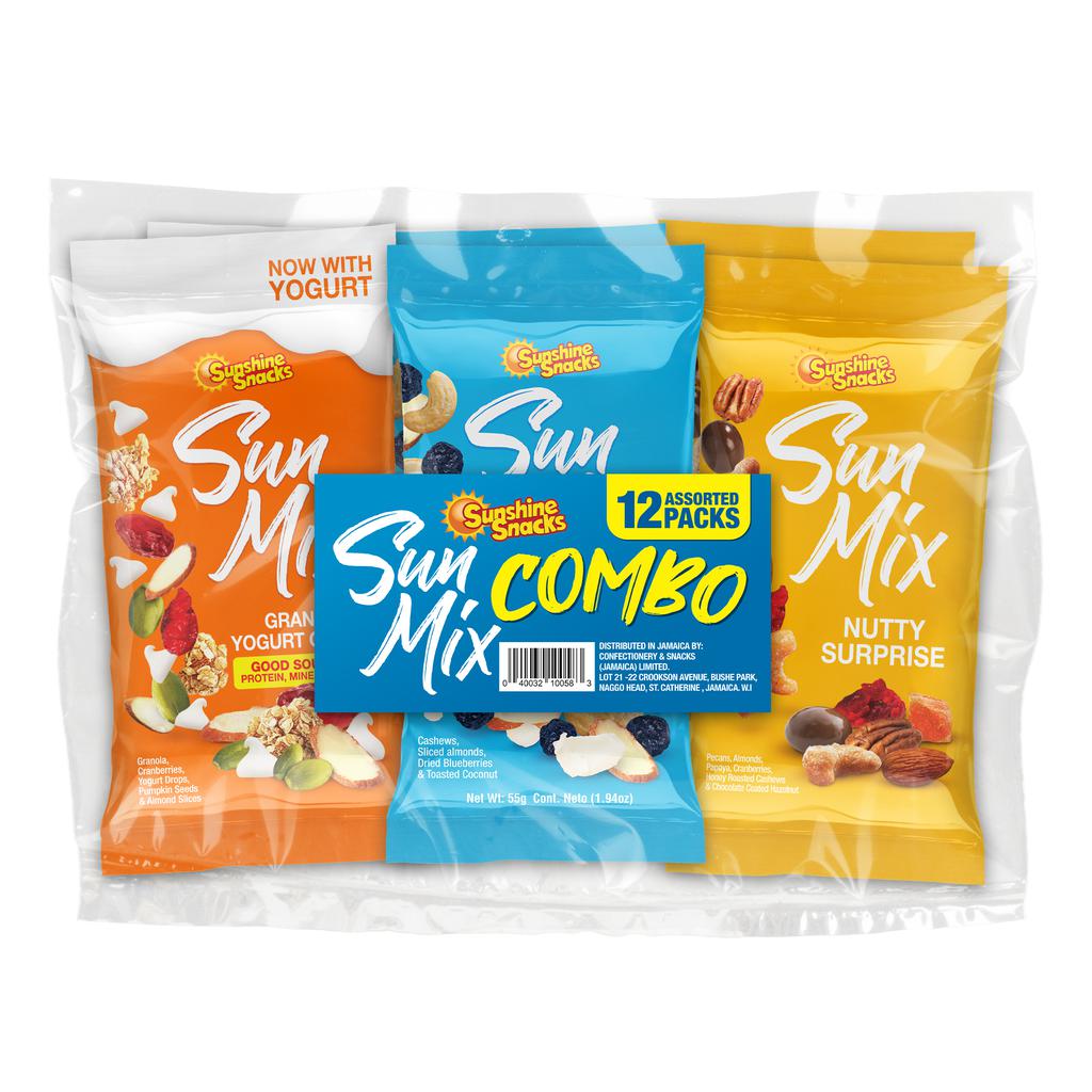 Sunshine Snacks Sun Mix Assorted 12 Units / 57 g / 2 oz