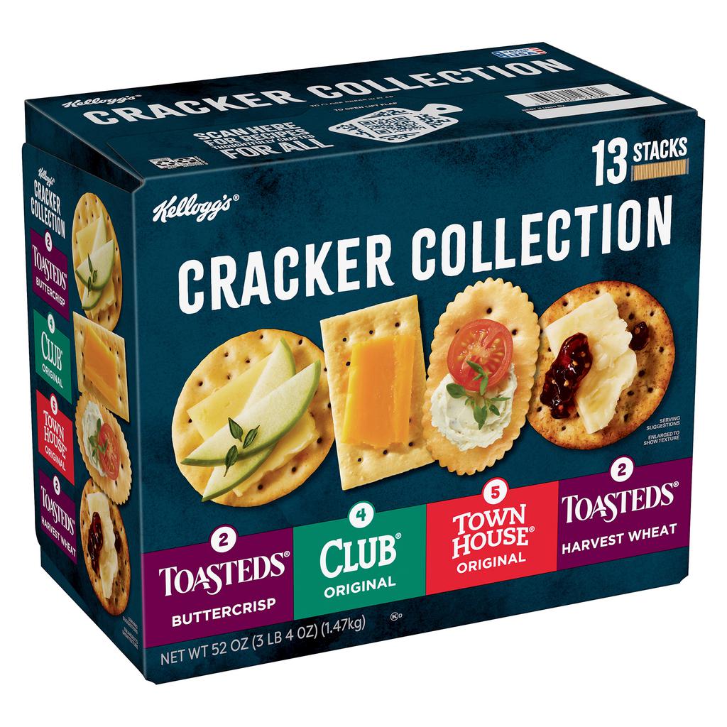 Kellogg's Assorted Flavors Crackers 13 Packages / 1.47 kg / 52 oz