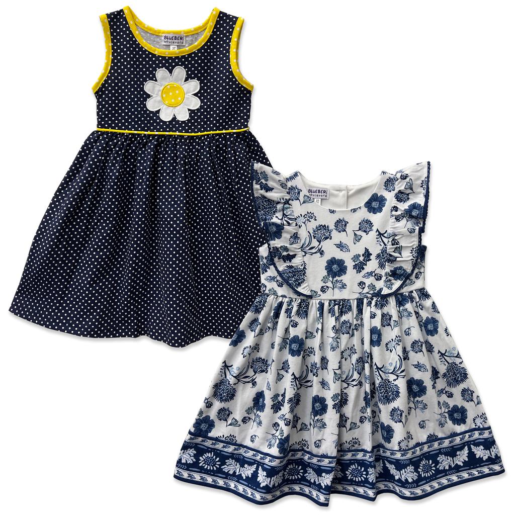 Blueberi Boulevard Girls’ Dresses 2 Units