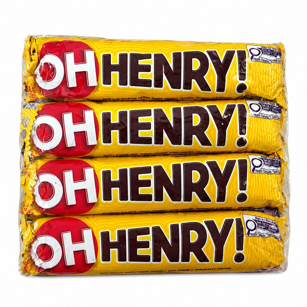 Oh Henry! Chocolate Bars with Crispy Peanuts 8 Units / 58 g