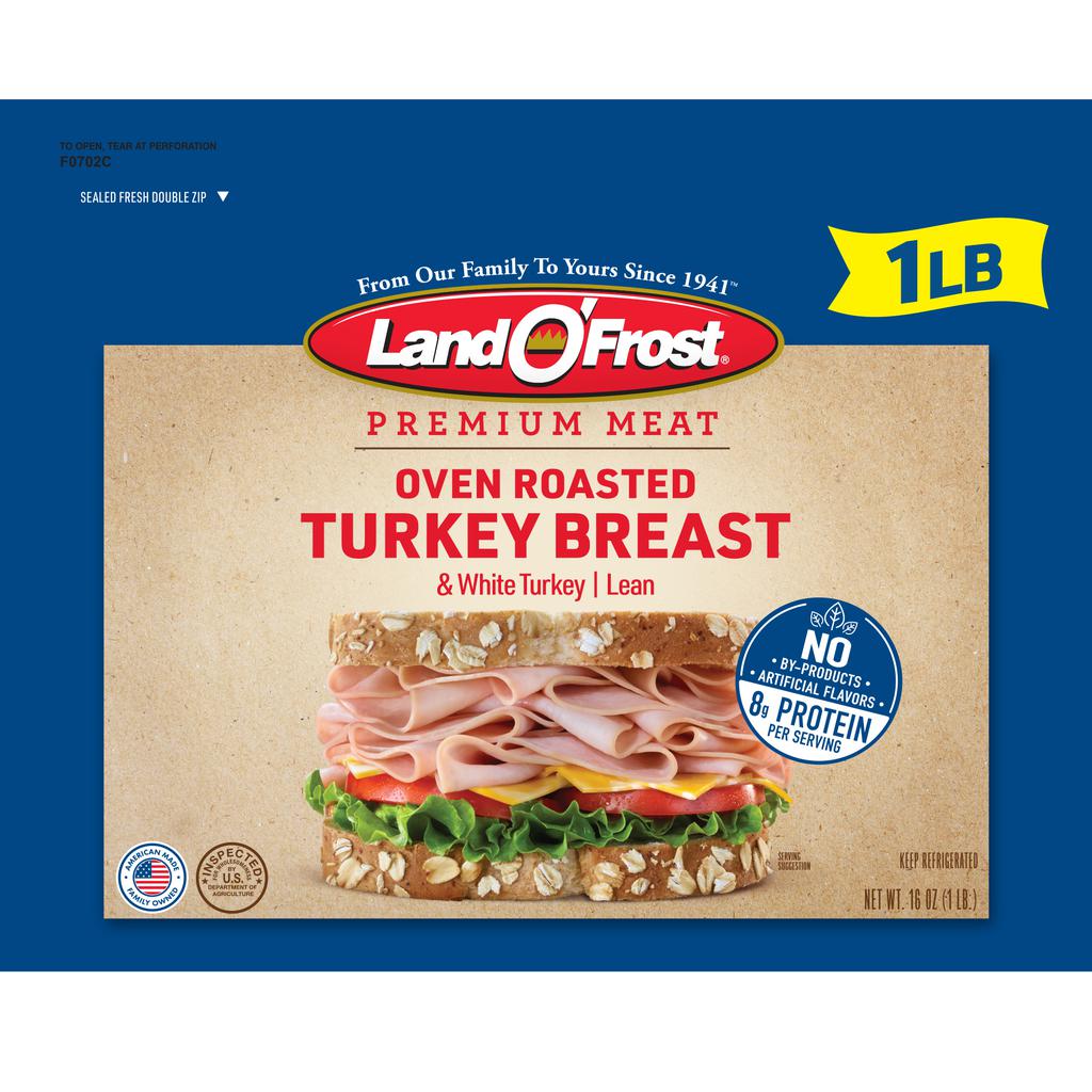Land O'Frost Oven Roasted Turkey 453 g / 1 lb
