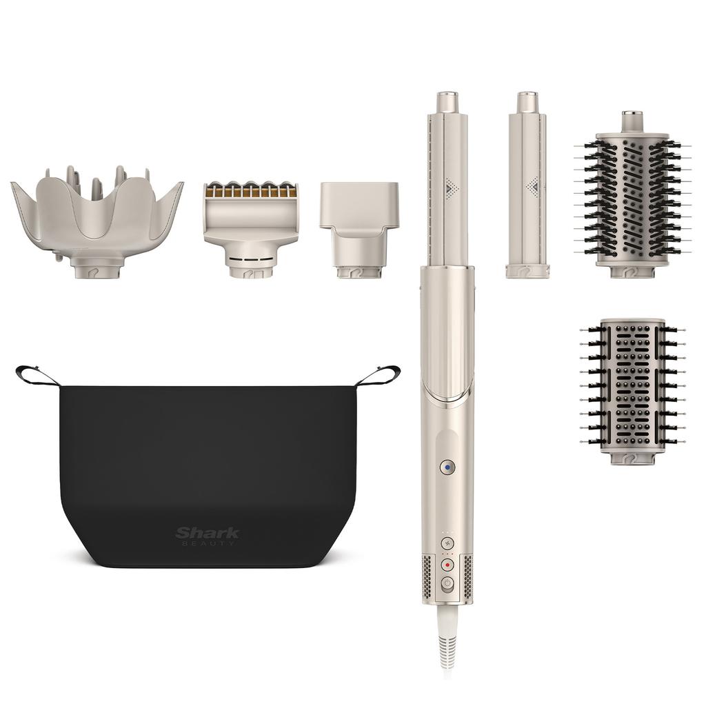 Shark Juego de Cepillo, Secado y Peinado 8 Piezas