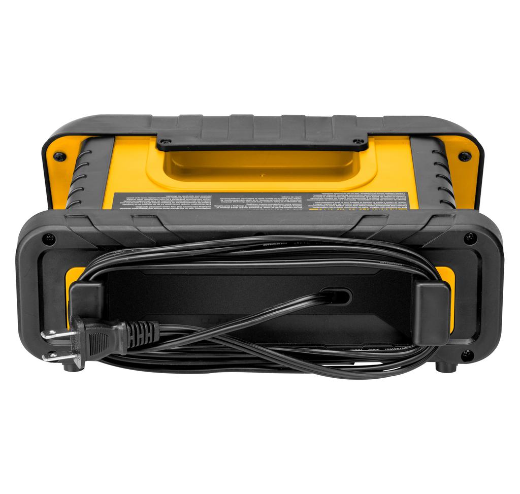 Cargador KS Tools 550.1826 Para Baterías De Arranque 550.1820 Y 550.1825 - Circuito De Seguridad Y Uso Continuo