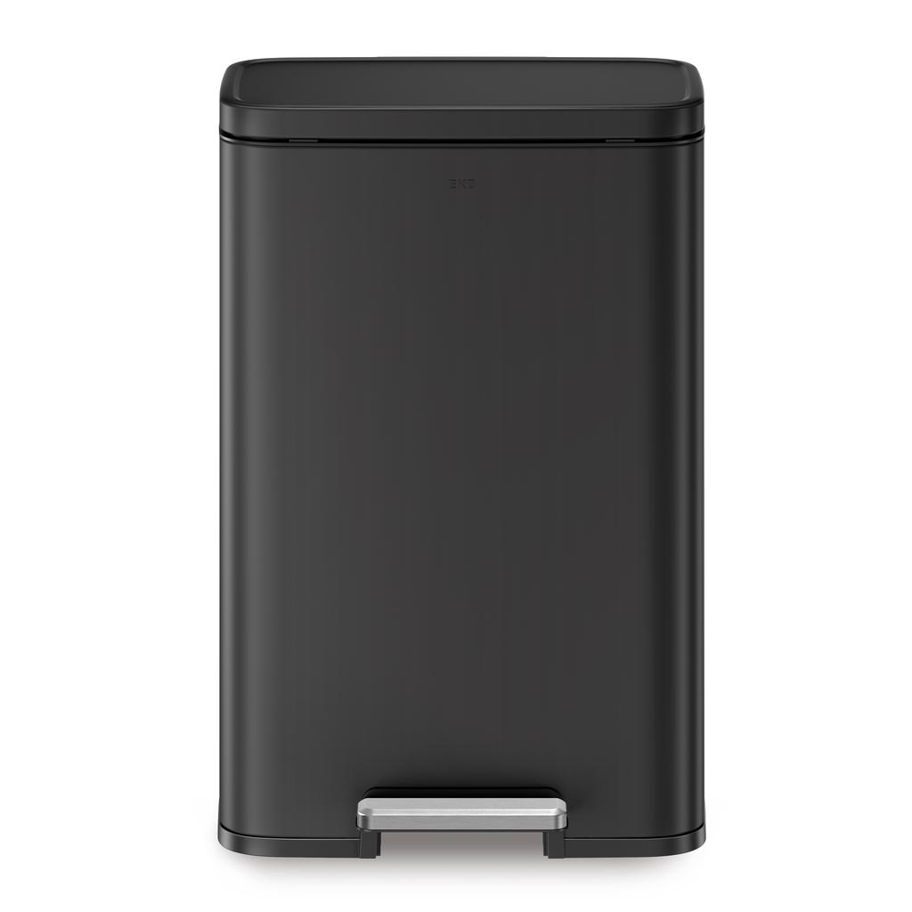 Eko Papelera para Basura de Acero Inoxidable 50 L / 13.21 gal