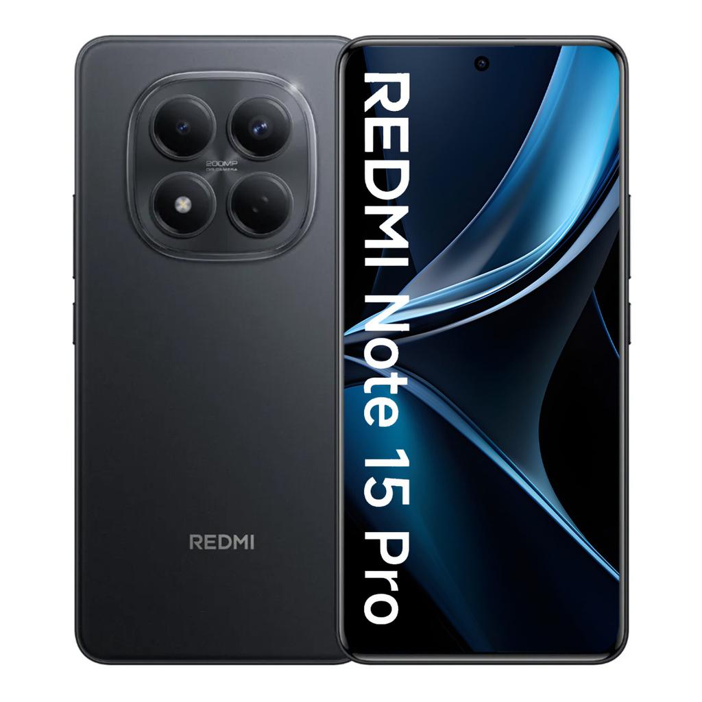 Xiaomi Redmi Note 15 Pro Smartphone Black 8 Gigabytes RAM / 256
