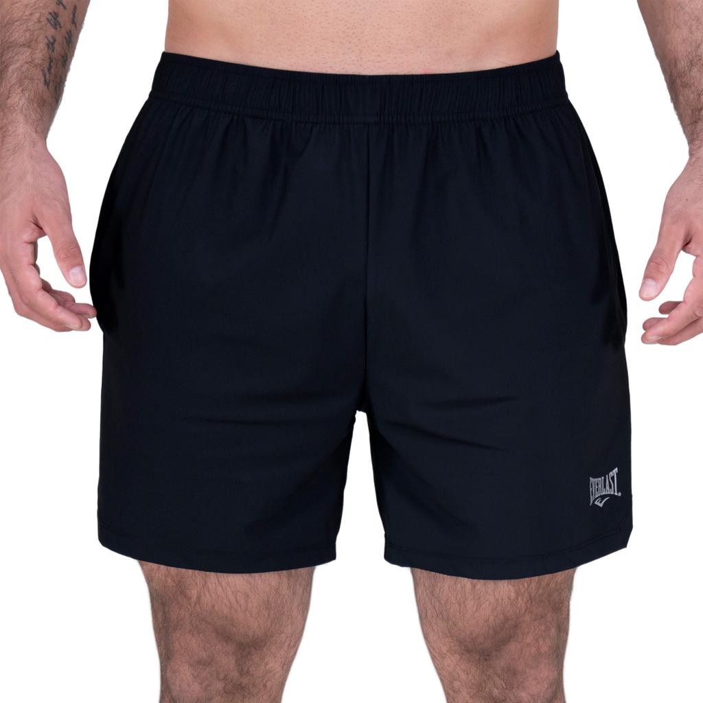 Everlast Men's Elastic Sports Shorts with Rear Zipper