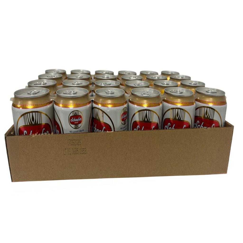 Schaefer Blonde Beer in Can 24 Units / 355 mL / 12 oz