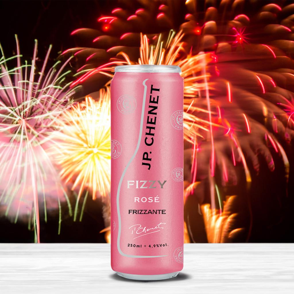 邦楽 Champagne Provocation to Public Artist JP Chenet Fizzy Sparkling Rosé Wine in a Can 6 Units / 250 mL