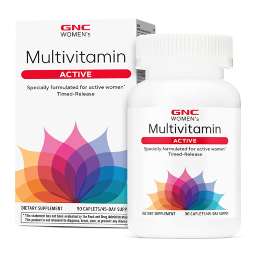 GNC Multivitamínico Women´s Ultra Mega Active 90 Tabletas