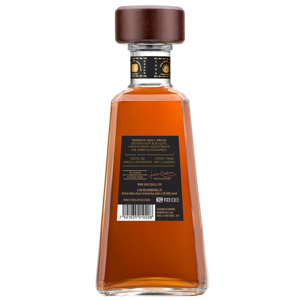 1800 Tequila Añejo Reserva 750 mL Tequila | PriceSmart | Costa Rica