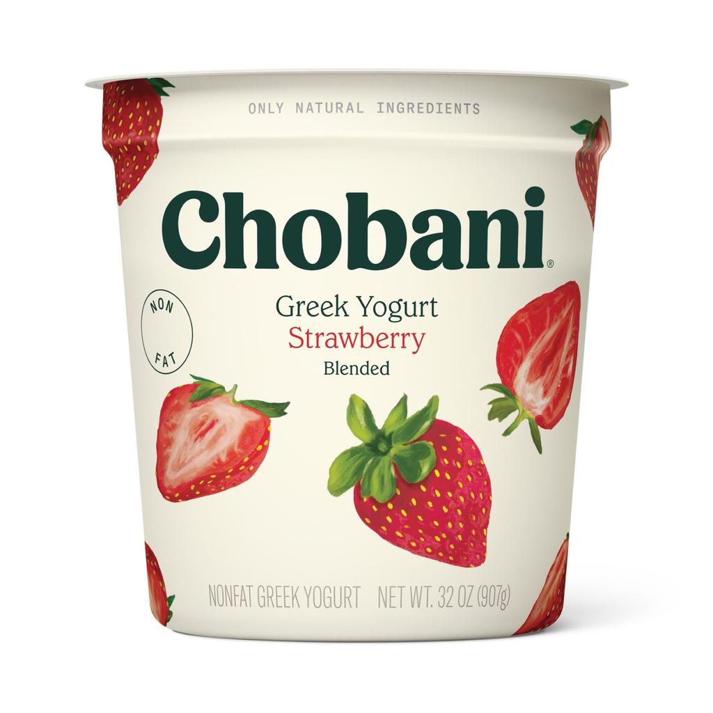 Chobani Yogurt Griego sabor Fresa 907 g / 32 oz