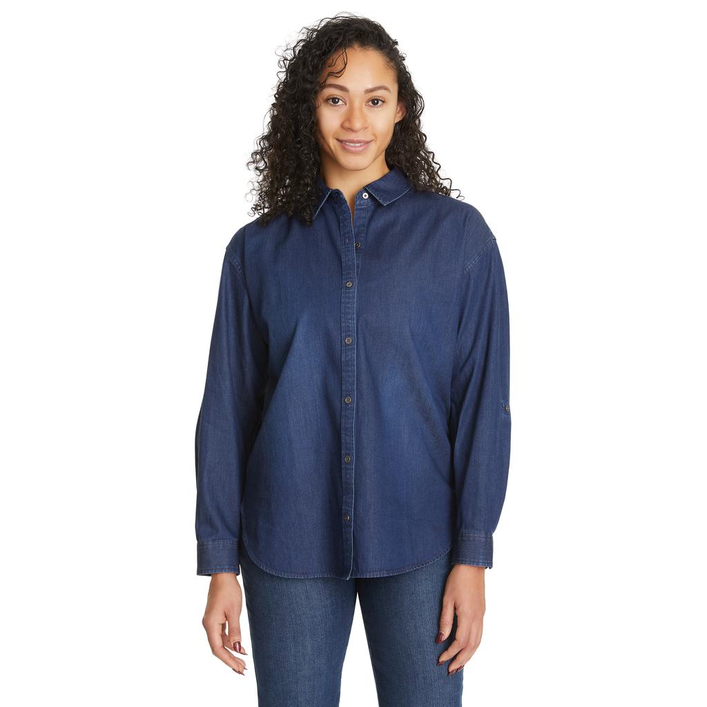 Gloria Vanderbilt Blusa Manga Larga para Mujer