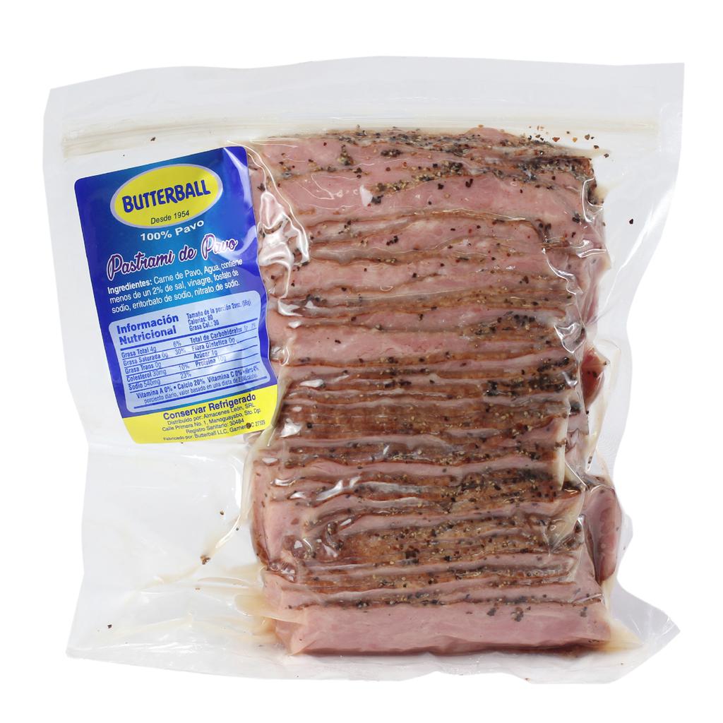 Butterball Pastrami de Pavo Tajado1 LB